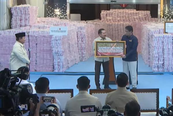 Prabowo Hadiri Penyerahan Rp6,6 Triliun Hasil Penyelamatan Kawasan Hutan