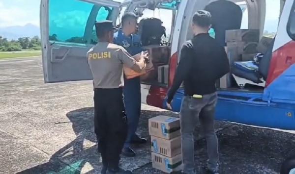 Polri menyalurkan bantuan kemanusiaan ke Sumatra (dok. Polri)