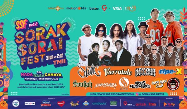 Rayakan Pergantian Tahun, Sorak Sorai Fest 2025 Hadirkan Panggung Musik dan Perlindungan Asuransi Bersama MNC Life