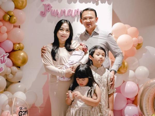 Anak ketiga Ahok dan Puput Nastiti Devi berjenis kelamin perempuan. (Foto: Instagram)