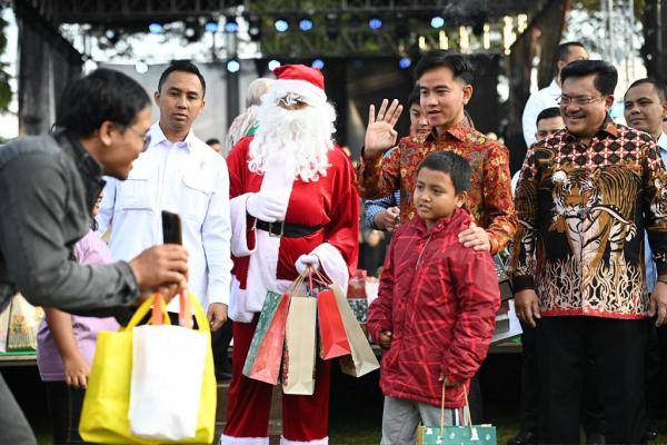 Momen Gibran Hadiri Perayaan Natal di Salatiga: Ini Kota Paling Toleran di Indonesia