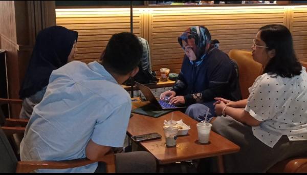 wacana work from mall wacana work from mall disambut baik pekerja di Jakarta. (Foto: Mei Sada Sirait)