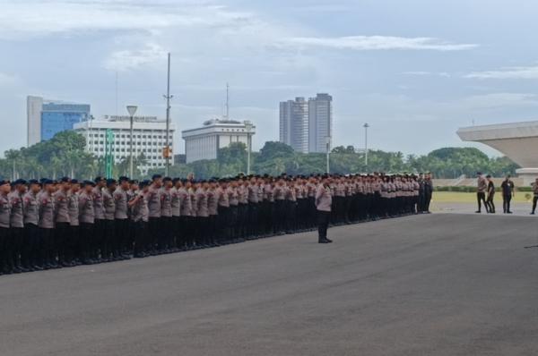 1.683 Personel Gabungan Dikerahkan Kawal Demo Buruh dan Ojol Hari Ini