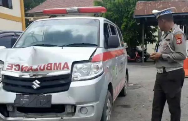 Kecelakaan Maut Driver Ojol di Palangka Raya, Polisi Periksa Sopir Ambulans