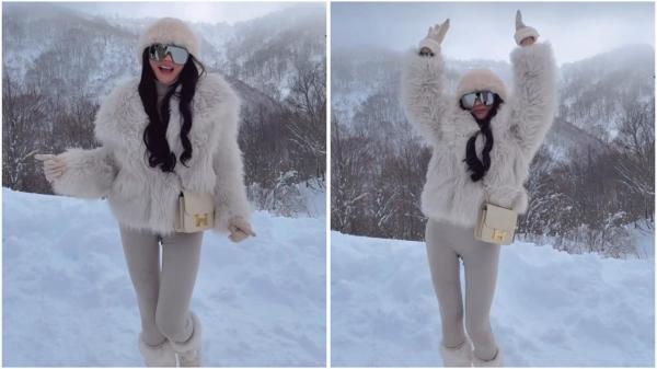 Anggota DPRD DKI Jakarta Bebizie liburan ke Jepang. (Foto: Instagram)