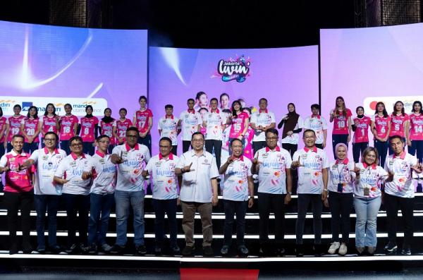 Luncurkan Skuad Lengkap, Jakarta Livin' by Mandiri Siap Tancap Gas di Proliga 2026