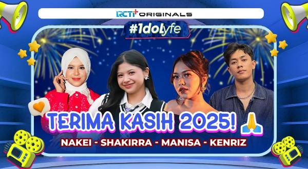 Tawa, Tangis dan Harapan Baru: Idolyfe Temani Awal Tahun 2026!