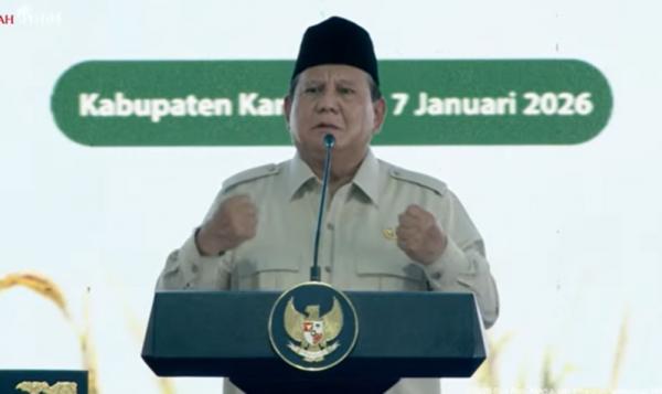 Prabowo Semangat Kejar Swasembada Pangan: Saya Merasa 30 Tahun Lebih Muda