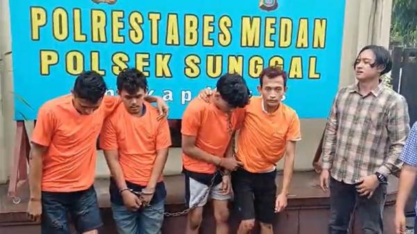 Komplotan Residivis Curanmor Spesialis di Tempat Ibadah Ditangkap, 2 Ditembak saat Melawan