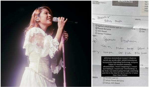 Heboh! Nadin Amizah Umumkan Alami Gangguan Pita Suara