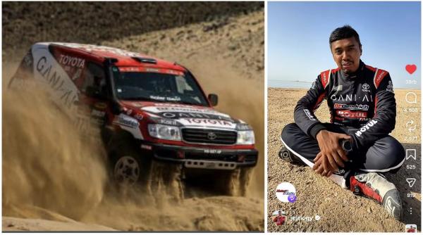 Julian Johan cetak prestasi membanggakan di Rally Dakar 2026. (Foto: Instagram, TikTok)