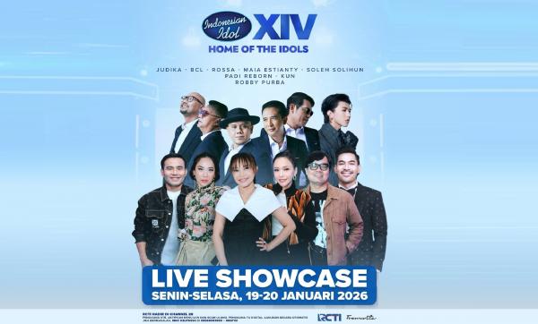 Indonesian Idol Season XIV Masuk Babak Showcase Live Perdana, Penonton Jadi Penentu Nasib Kontestan!
