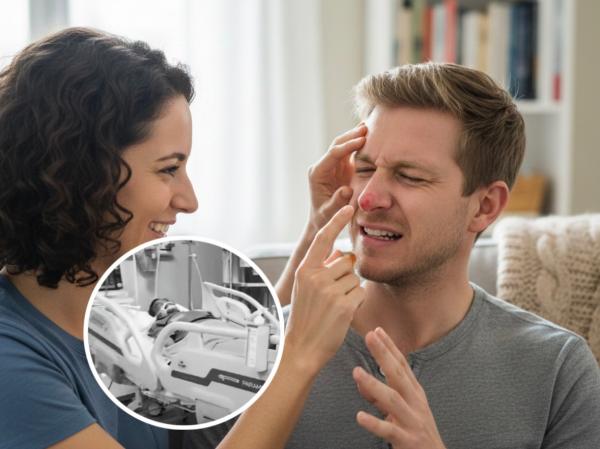 Kisah viral pencet jerawat berujung meninggal dunia. (Foto: Ilustrasi AI, TikTok)