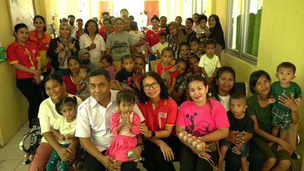 Alfamart menyiapkan 510.000 butir telur untuk mendukung intervensi gizi anak. (Foto: dok Alfamart)