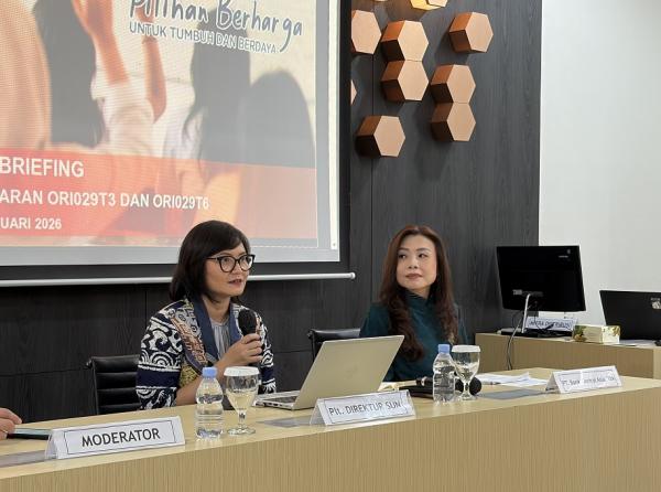 Kemenkeu Luncurkan ORI029, Tawarkan Kupon hingga 5,80 Persen