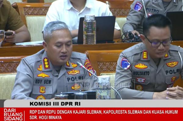 Kapolres Sleman Dicecar Habis-habisan, Anggota DPR: Kalau Saya Kapolda Anda Dicopot!