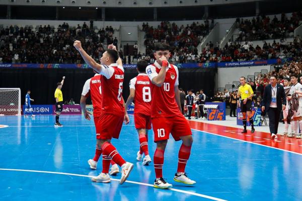 Timnas Futsal Indonesia memastikan tiket perempat final Piala Asia Futsal 2026 (Foto: Aldi Chandra)