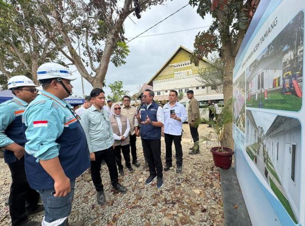 Gibran Tinjau 3 Lokasi Huntara di Aceh, Pastikan Bantuan Terpenuhi