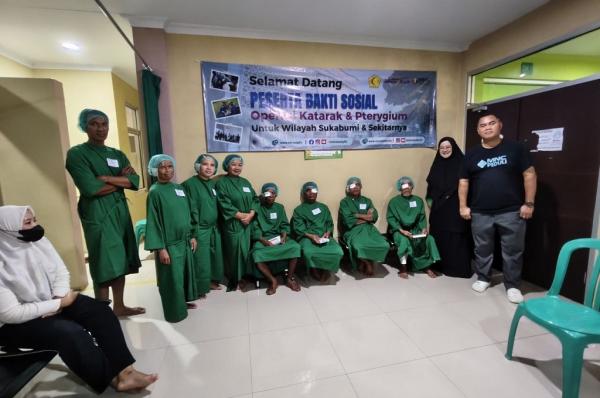 MNC Peduli dan RSI Assyifa Sukabumi Sukses Gelar Operasi Mata Gratis
