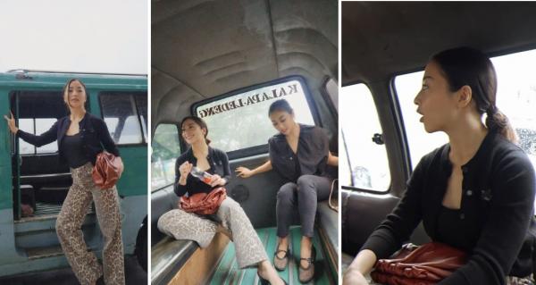 Viral Nikita Willy Naik Angkot saat Kulineran di Bandung, Tuai Pujian Netizen