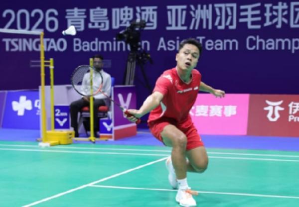 Hasil BATC 2026: Ginting Menggila, Indonesia Hajar Myanmar 3-0
