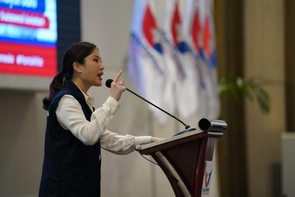 Angela Tanoesoedibjo ke Abdul Hayat Gani: Tularkan Energi Petarung ke Kader Partai Perindo Sulsel!