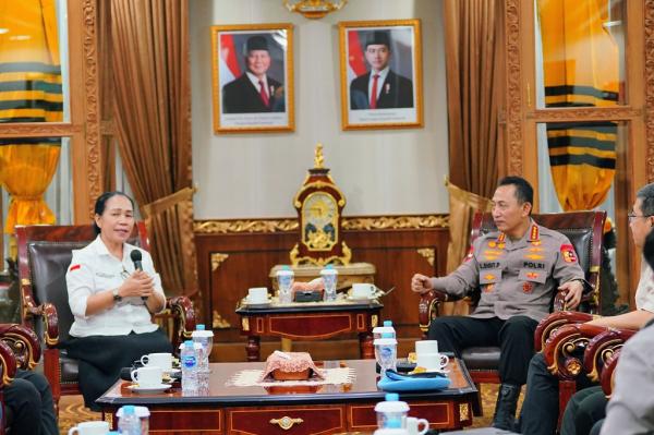 Kapolri Bertemu KSBSI, Komitmen Terus Perjuangkan Hak Buruh