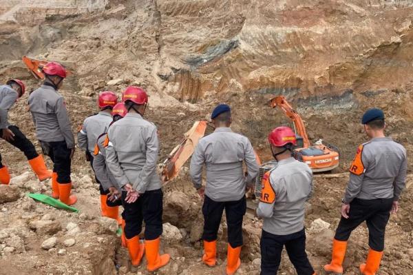 Pencarian Korban Longsor Tambang Timah di Bangka Babel, 1 Orang Masih Tertimbun