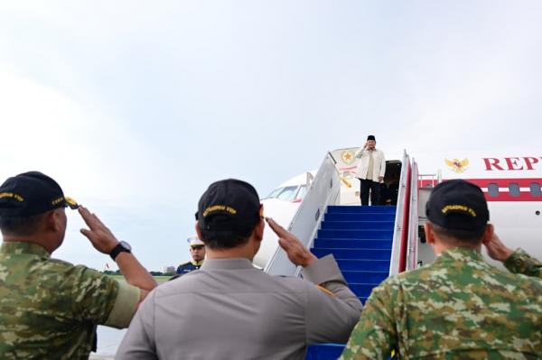 Prabowo Bertolak ke Jatim, bakal Hadiri Mujahadah Kubro 1 Abad NU di Malang