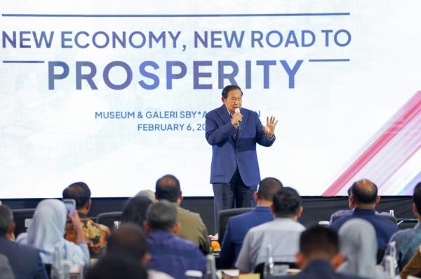 SBY Tegaskan Dukung Penuh Presiden Prabowo, Serukan Kolaborasi Wujudkan Ekonomi Baru