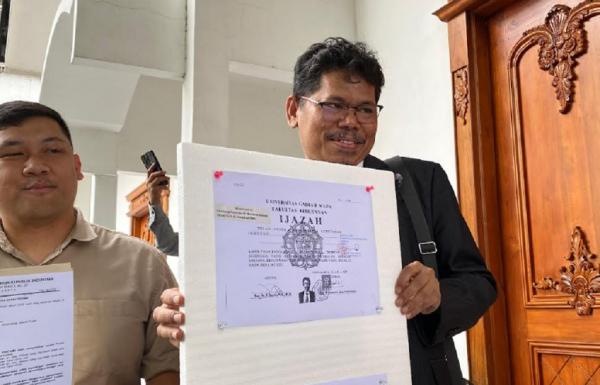Bonatua usai Dapat Salinan Ijazah Jokowi Tanpa Sensor: Terima Kasih Pak Prabowo 