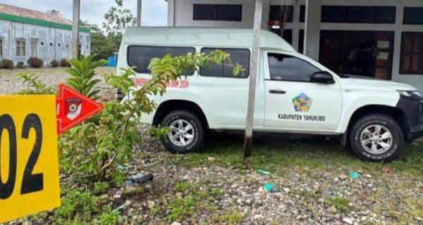 2 Ambulans Nyaris Dibakar OTK di Yahukimo, Satgas Ops Damai Cartenz Buru Pelaku
