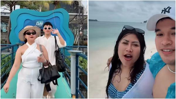 Boiyen dan Anwar BAB Boiyen dan Anwar BAB healing ke Pulau Sepa, Kepulauan Seribu. (Foto: Instagram)