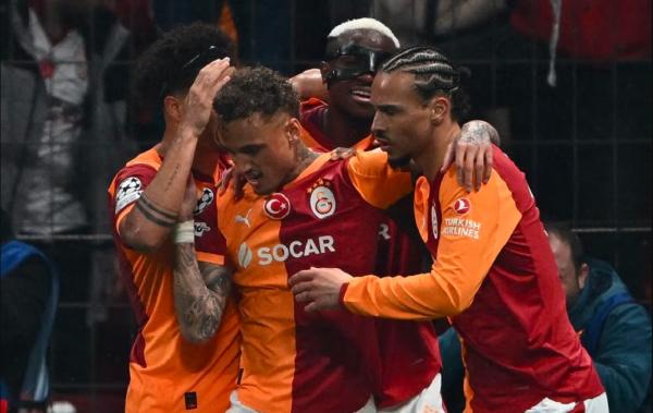 Galatasaray menggilas Juventus 5-2 pada leg pertam Galatasaray menggilas Juventus 5-2 pada leg pertama playoff 16 besar Liga Champions 2025-2026 di Rams Park, Istanbul, Rabu (18/2/2026) dini hari WIB. (Foto: UEFA)