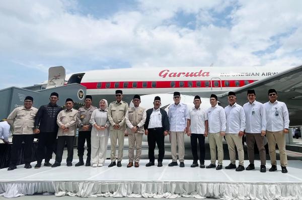 Garuda Indonesia Hibahkan Pesawat ke Aceh, Calon Jemaah Haji Bisa Latihan Boarding