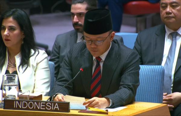 Menlu Sugiono Kecam Pendudukan Israel di Tepi Barat Palestina dalam Rapat DK PBB