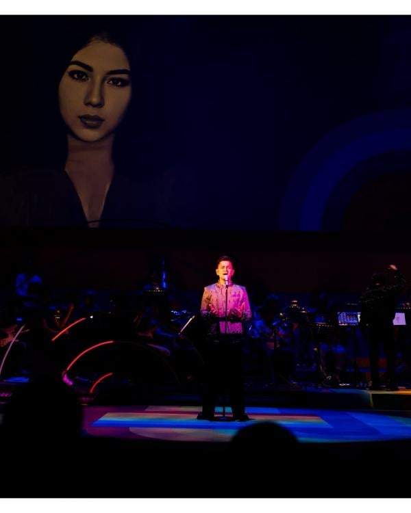 Gabriel Harvianto Gabriel Harvianto di konser Vintage Sounds. (Foto: Instagram)