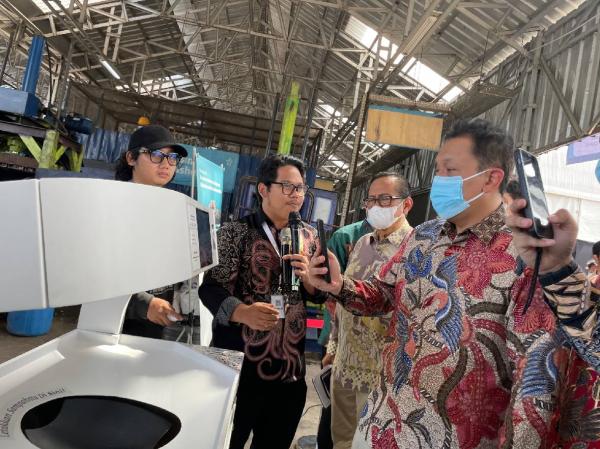 Tempat sampah canggih bernama Srikandi ini mencuri perhatian. (Foto: Istimewa)