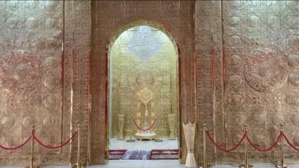 Area Imam Masjid Tjia Kaang Hoo Area Imam Masjid Tjia Kaang Hoo yang sangat indah. (Foto: Niko Prayoga)