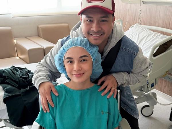 Chelsea Olivia usai Operasi Chelsea Olivia usai operasi di Malaysia. (Foto: Instagram)