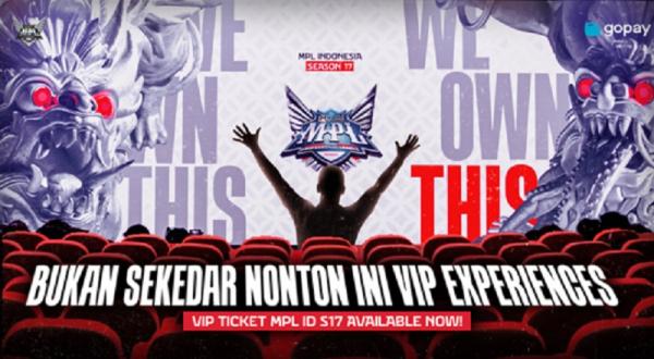 Tiket MPL ID S17 Resmi Dijual, Kategori VIP Hadir dengan Bonus Skin Permanen