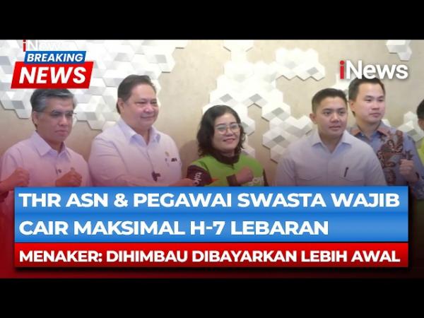 THR Wajib Cair H-7 Lebaran! Swasta Tak Boleh Cicil, ASN Diguyur Rp55 Triliun