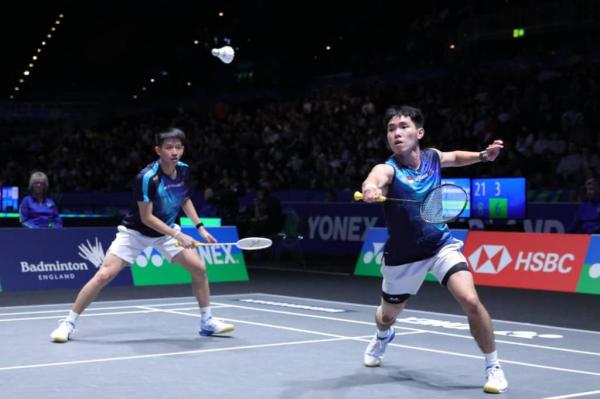 Jadwal Semifinal All England 2026: Raymond/Joaquin Vs Unggulan Nomor 1 