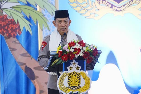 Kapolri Safari Ramadan di Sumsel, Ingatkan Masyarakat Tak Terpancing Isu Pemecah Persatuan