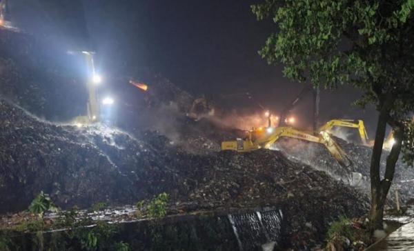 Pemprov DKI Tutup Sementara Jalur 4A TPST Bantargebang usai Longsor, Pengiriman Sampah Dialihkan