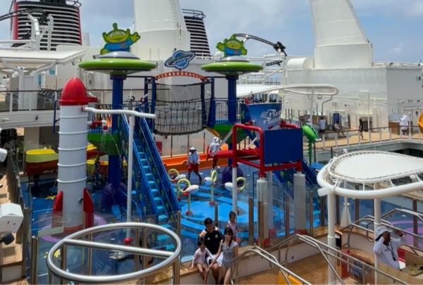 Toy Story Place di Disney Adventure. (Foto: iNews.id/Puti Aini Yasmin)