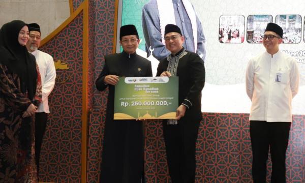 MNC Group dan MNC Peduli Salurkan Bantuan Rp250 Juta untuk Anak Yatim Binaan Masjid Istiqlal