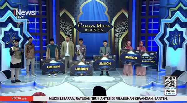 Para finalis Cahaya Muda Indonesia. (Foto: Tangkapan layar)
