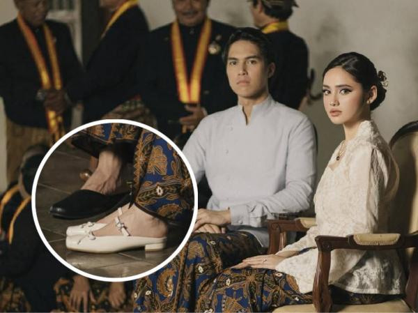 Sepatu Syifa Hadju saat Prewedding di Keraton Solo Jadi Sorotan, Segini Harganya!