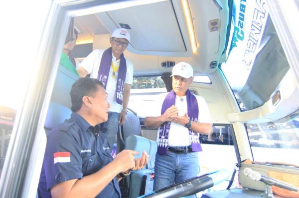 Ratusan Pemudik Pulang Kampung pada Program Mudik Nyaman Bersama 2026